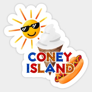 Coney Island Sticker